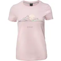 Hi-Tec VILDI Dámské bavlněné triko, růžová, velikost