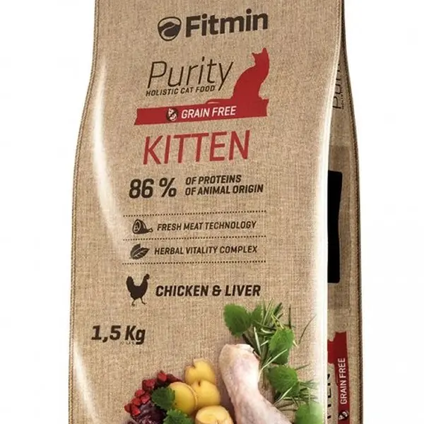 Fitmin Purity Kitten krmivo pro koťata 1,5 kg