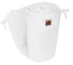 Baby Nellys Mušelínový mantinel 160x33 cm,  bílý