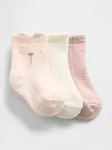 GAP Baby Socks CashSoft, 3 Pairs - Girls