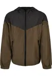 Boys' 2-Tone Tech Windrunner black/darkolive