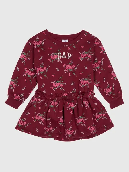 GAP Baby Sweatshirt Dress with Logo - Girls