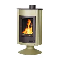 Krbové kachle MASTERFLAMME Medie II, olivová FLHSF41-010