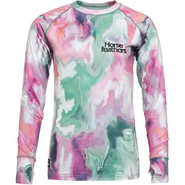 Horsefeathers MIRRA Dámske funkčné tričko, ružová, veľkosť