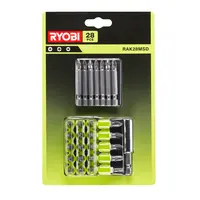 Sada šroubovacích bitů: 20x 25mm šroubovací bit - 4x Philips (PH2) RYOBI RAK28MSD RY5132003305