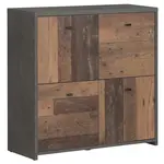 Komoda BEST CHEST old wood vin/beton