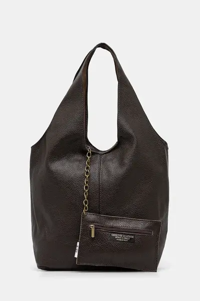 Kožená kabelka Answear.LAB