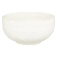 Am-Galactic White Miska 13cm Srdce 43642