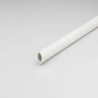 Profil kulatý PVC bílý 10x1000