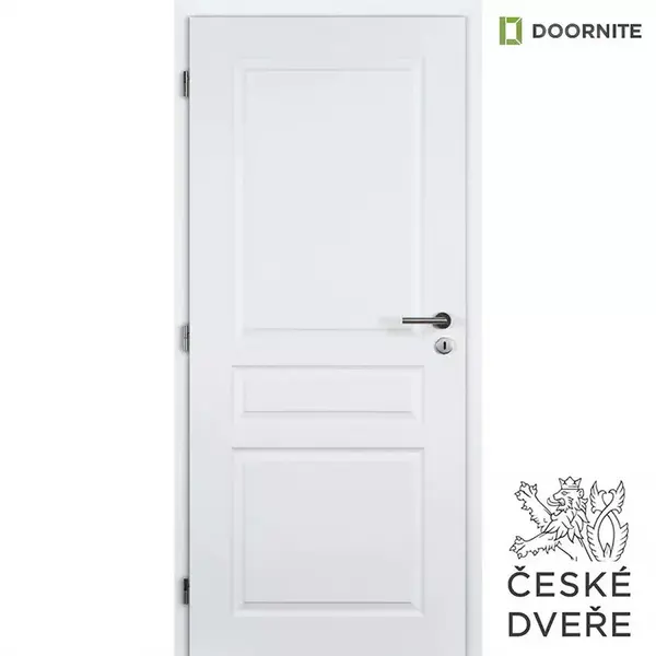 Interiérové dveře Troja plné 60L bílé