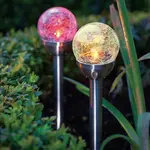 Svítidlo LOPTA RGB 8CM CRACK EKO0614