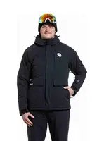 Meatfly pánská SNB & SKI bunda Vertigo Black | Černá | Velikost L