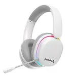 Marvo MONKA ECHO RS HG9070W, sluchátka s mikrofonem, bílá, podsvícená, Tri-mode