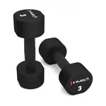 HMS HPT03 Jednoručné činky, čierna, veľkosť 3 KG