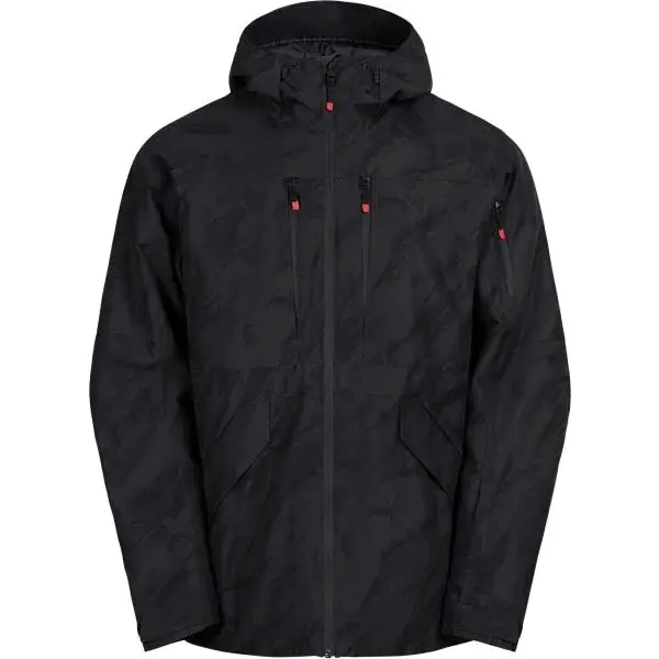 FUNDANGO BAILY ECO Pánska lyžiarska/snowboardová bunda, čierna, veľkosť