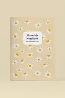 Zápisník so semienkami harmančeka na pestovanie RESETEA 14,8 x 21 cm žltá farba