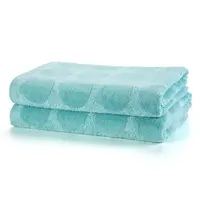 Sada 2 ks froté osušek GRANADA azurová 70 x 140 cm