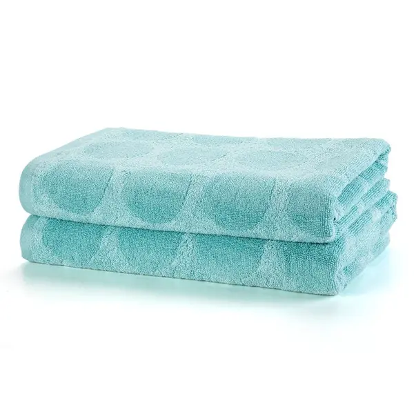 Sada 2 ks froté osušek GRANADA azurová 70 x 140 cm