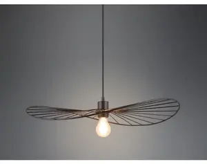 Lustr Chapeau, černý