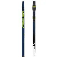 Fischer TWIN SKIN PERFORMANCE STIFF SET + BDG CONTROL STEP Běžecké lyže, tmavě modrá, velikost
