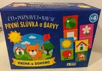 První slůvka a barvy - kniha a domino (Defekt)