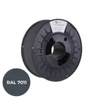 C-Tech 3DF-P-PLA1.75-7011 3D filament, PREMIUM LINE, PLA, ocelová šedá, RAL7011, 1,75mm, 1kg