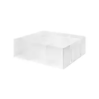 Compactor Optimo 12 přihrádek transparentní organizér do zásuvky