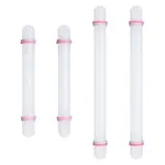 4Pcs 2 Styles Plastic Rolling Pin