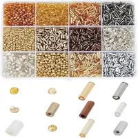 9 Style Glass Bugle Beads