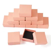 Rhombus Textured Cardboard Gift Storage Boxes