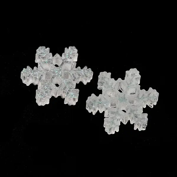 Christmas Translucent Resin Cabochons