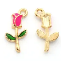 Alloy Enamel Pendants