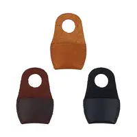3Pcs 3 Colors Cowhide Thumb Protector for Woodwork Carving