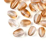 Baking Painted Transparent Glass Beads