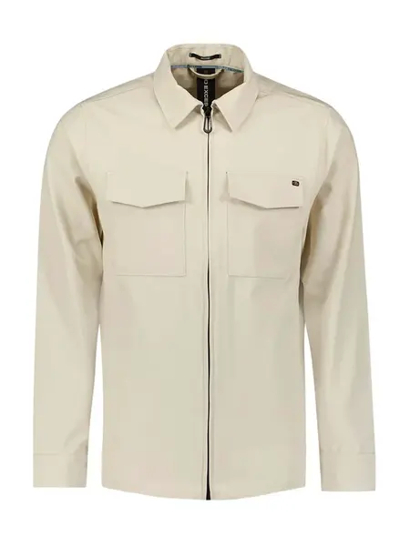 No Excess Prechodná bunda  sivobéžová