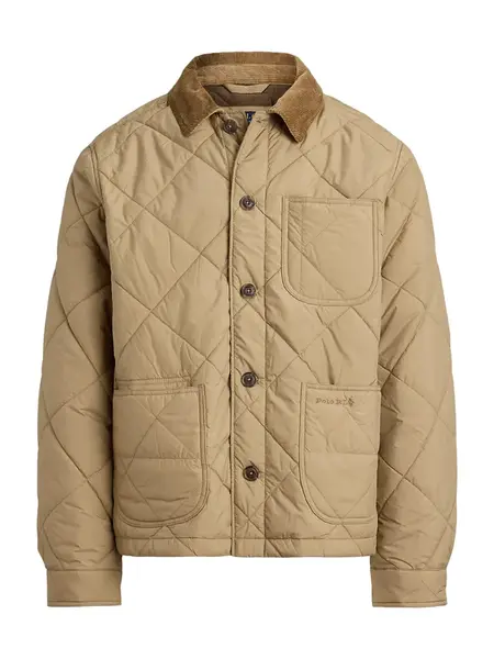 Polo Ralph Lauren Prechodná bunda 'HRSTN'  béžová / hnedá