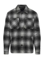 Funky Buddha Prechodná bunda  sivá / tmavosivá / čierna