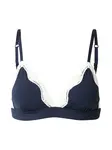 Tommy Hilfiger Underwear Podprsenka  tmavomodrá / biela