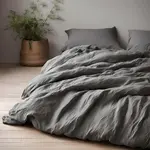 Mušelínové obliečky MOELLIN sivá Rozmer obliečky: 70 x 90 cm | 140 x 200 cm