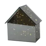 LED sklenený domček ELITE, sivý - viac veľkostí Veľkosť: L