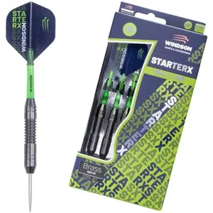 Windson STARTER X 20 G Steelové šipky, stříbrná, velikost