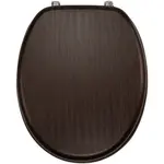 Novaservis Dýhované WC sedátko Wenge z MDF 44+/-2 x 37,5 cm