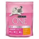 Purina ONE Junior s kuraťom a celozrnnými obilninami 800 g