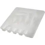 Príborník Pablo 7 priehradiek 37 cm biely