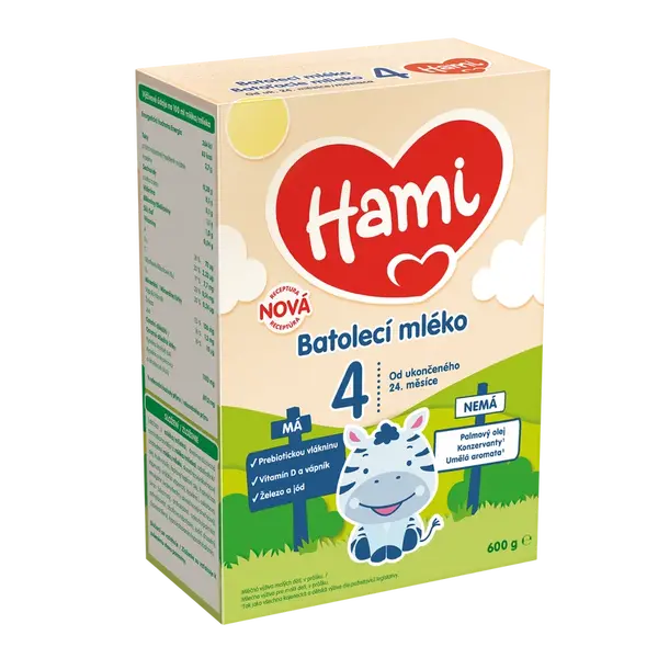 Hami 4 batolecí mléko 600 g