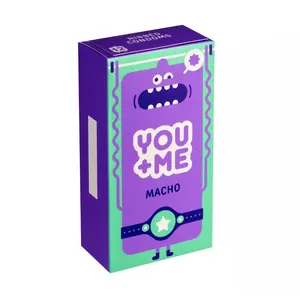 You Me Macho Ribbed kondomy 12 ks