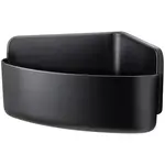 tesa Rohový košík do sprchy Lavaa veľ. M, matná čierna, 120 x 200 x 200 mm