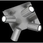 Trio 4bodové svietidlo matný nikel