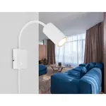 GLOBO Nástenné svietidlo ROBBY biela GU10 25W 70 x 440 x 320 mm