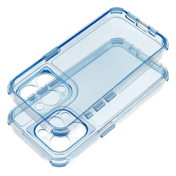 Zadní kryt MATRIX CLEAR Case pro Apple iPhone 16, modrá